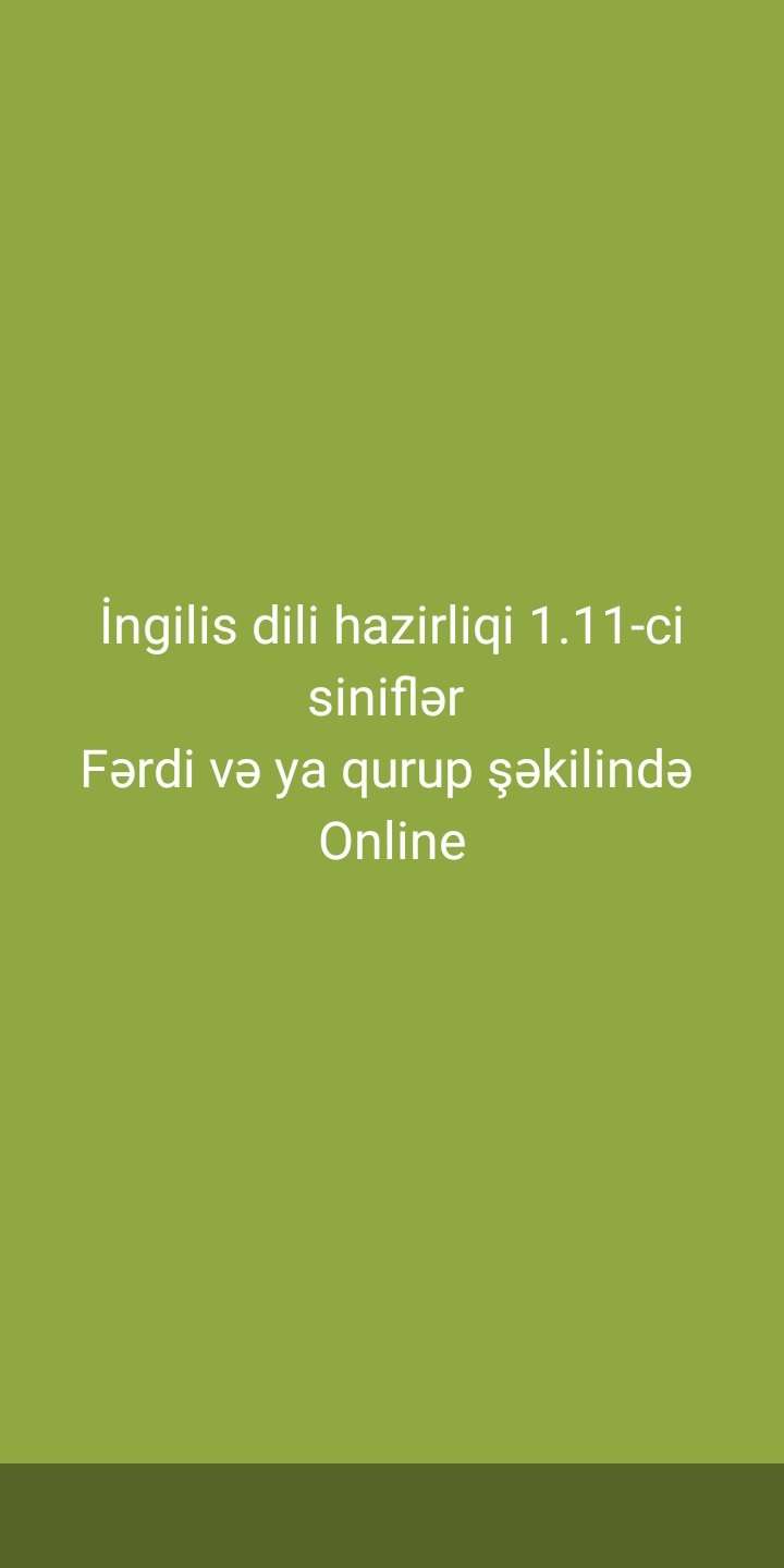 seller.az İngilis dili hazirliqi