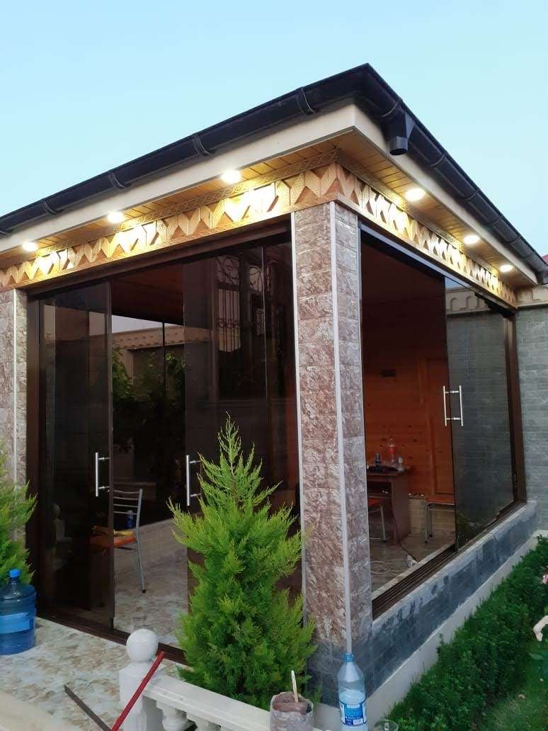 seller.az Tent pergola, Bioklimatik pergola, sendviç panel