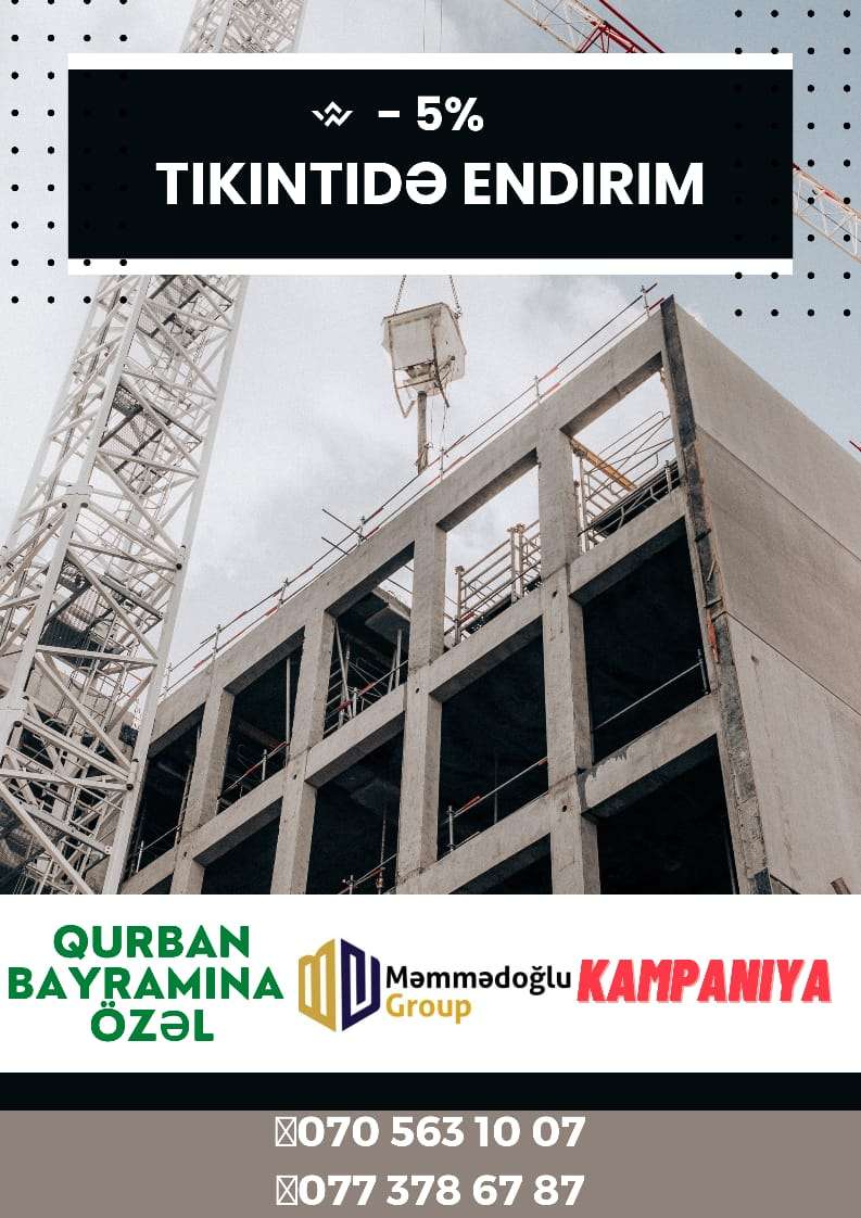 seller.az Ev tikintisində ENDİRİM