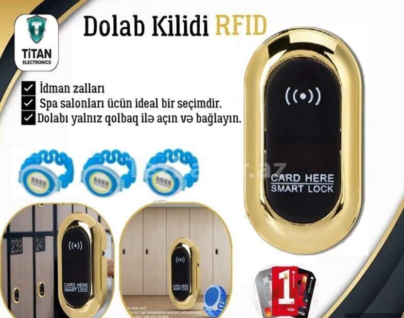 seller.az Dolab kilidi gold