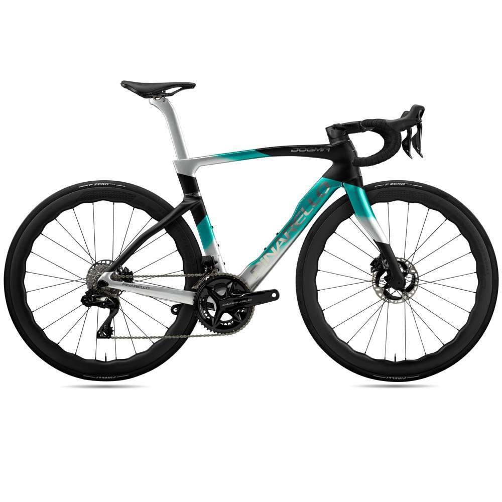 seller.az 2024 Pinarello Dura Ace Di2 - Nebula Green Silver Road Bike (WAREHOUSEBIKE)