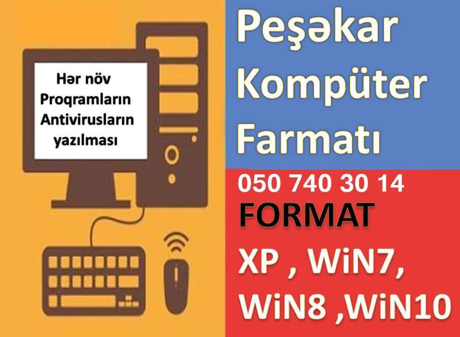 seller.az Komputerlerin Formatlanması