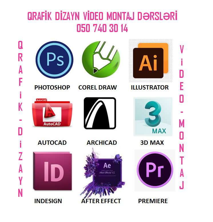 seller.az Montaj, qrafik dizayn, ofis Java C++ C# kursu
