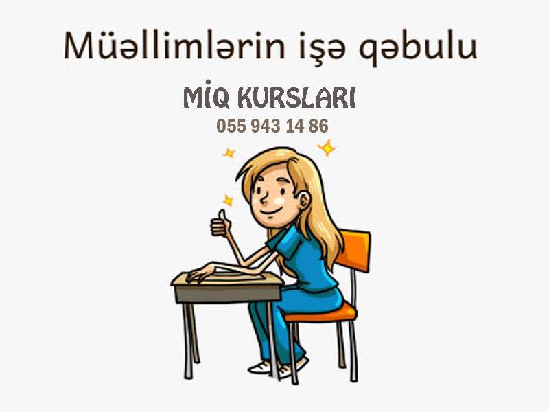 seller.az Müəllimlərin işə qəbul MİQ imtahanlarına hazırlıq