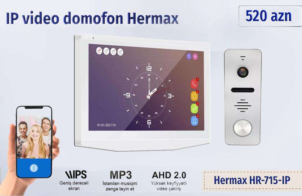 seller.az Wifi domofon hermax satisi