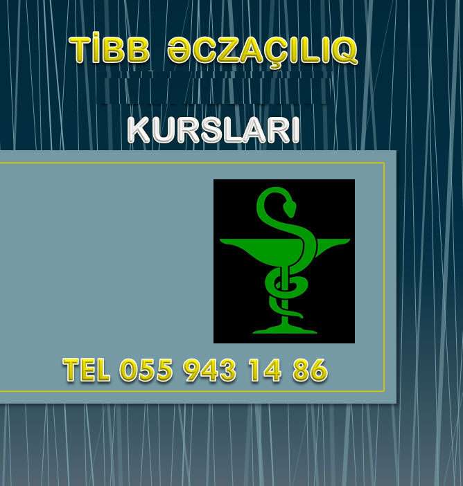 seller.az Tibb, Əczaçılıq kursları