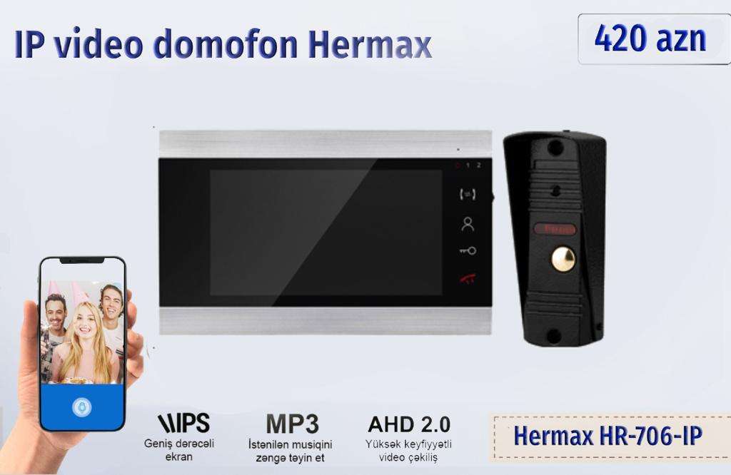 seller.az Wifi damafon Hermax 07ip