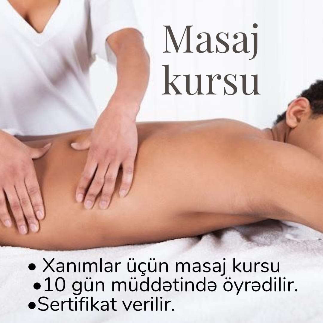 seller.az Masaj kursu xanımlar üçün