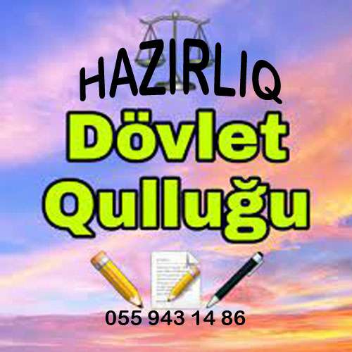 seller.az Dövlət Qulluğuna Hazırlıq