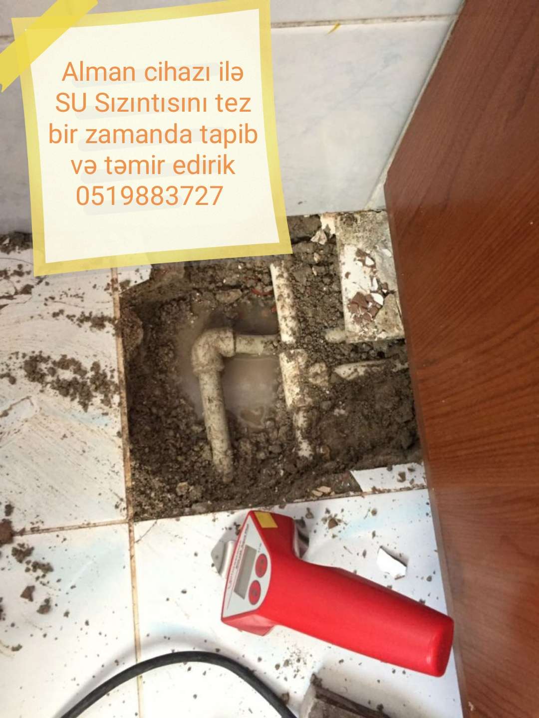 seller.az Su Sızıntısının təyini