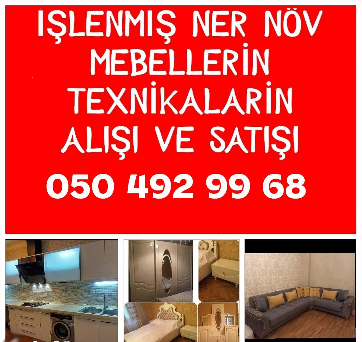 seller.az islenmis mebel aliram her nov