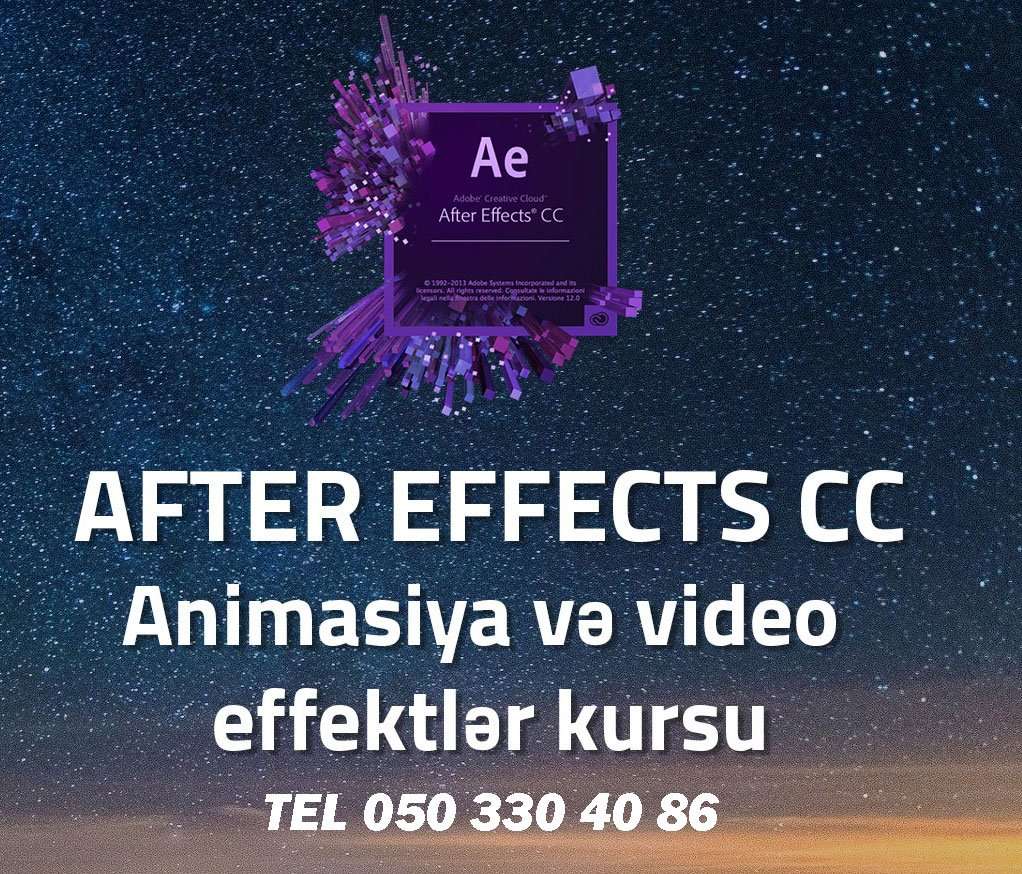 seller.az After Effects proqramı kursu