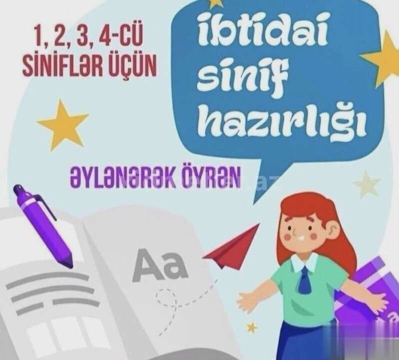 seller.az 1-4 cü siniflər üçün hazirliq