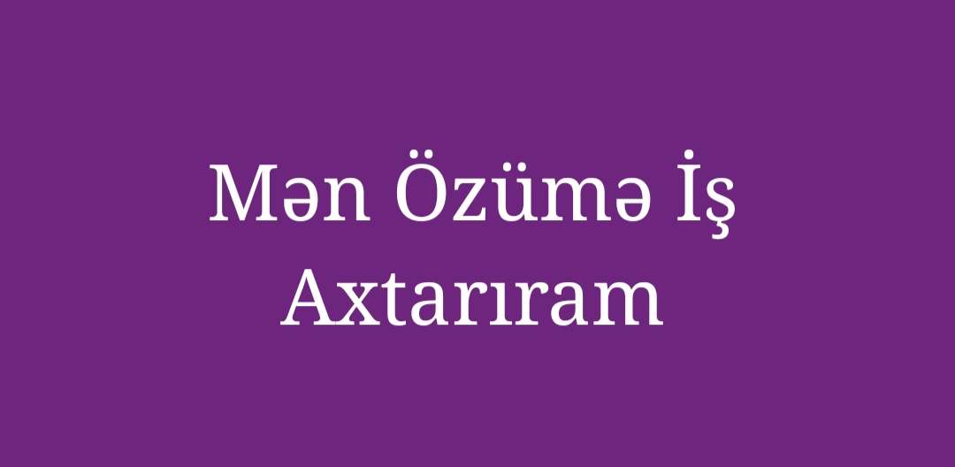 seller.az Mən özümə iş axtarıram