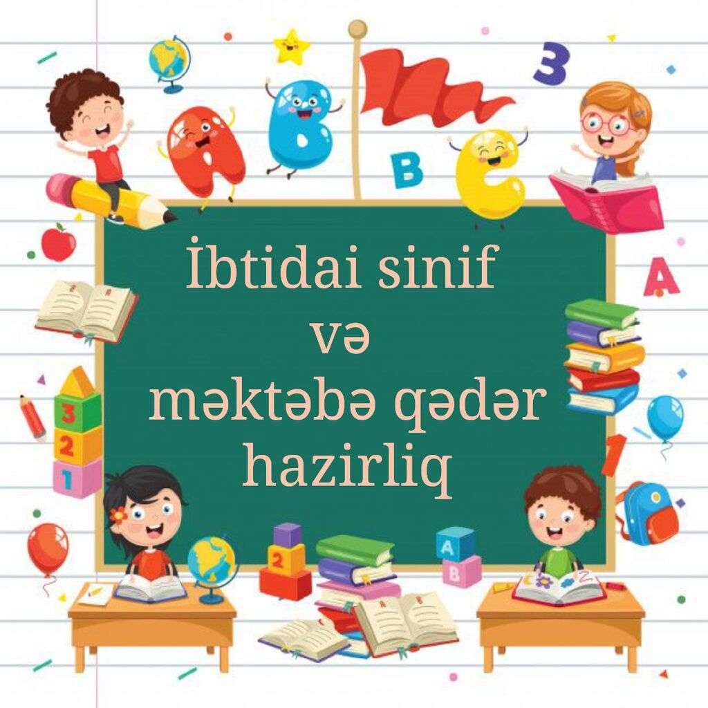 seller.az Məktəbə qədər və ibtidai siniflərə hazirliq